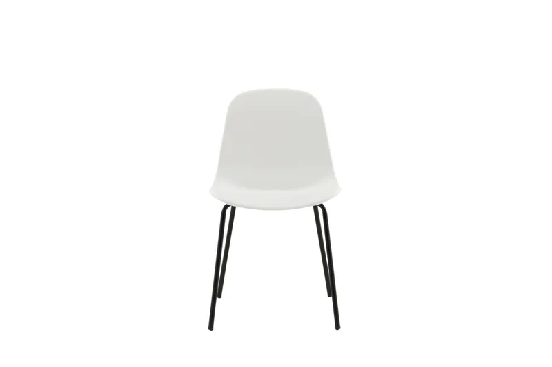 Arctic Spisestol, Hvit/Svart