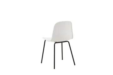 Arctic Spisestol - Hvit/Svart - Møbler - Stoler - Spisestuestoler & kjøkkenstoler