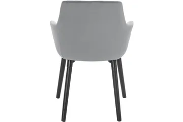 Arda Karmstol - Grå - Møbler - Stoler - Spisestuestoler & kjøkkenstoler