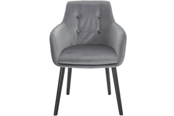 Arda Karmstol - Grå - Møbler - Stoler - Spisestuestoler & kjøkkenstoler