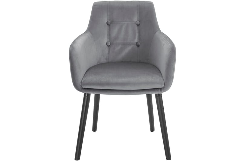 Arda Karmstol - Grå - Møbler - Stoler - Spisestuestoler & kjøkkenstoler