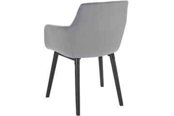 Arda Karmstol - Grå - Møbler - Stoler - Spisestuestoler & kjøkkenstoler
