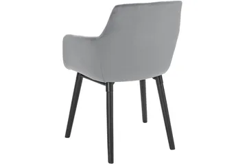 Arda Karmstol - Grå - Møbler - Stoler - Spisestuestoler & kjøkkenstoler