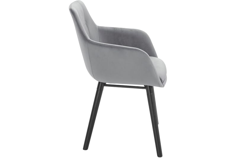 Arda Karmstol - Grå - Møbler - Stoler - Spisestuestoler & kjøkkenstoler