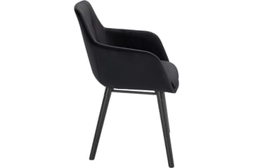 Arda Karmstol - Svart - Møbler - Stoler - Spisestuestoler & kjøkkenstoler