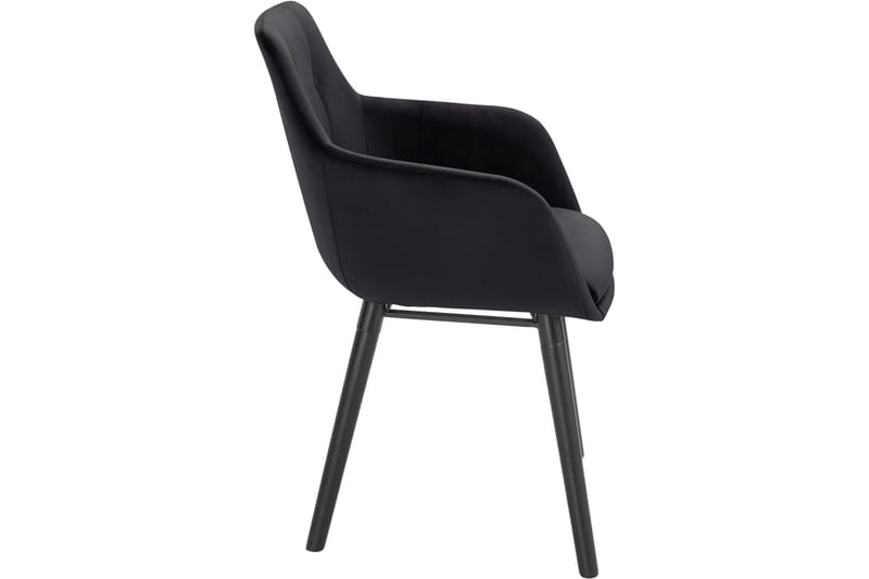 Arda Karmstol - Svart - Møbler - Stoler - Spisestuestoler & kjøkkenstoler
