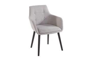 Arda Spisestol 2-pk - Eik/Lysegrå - Møbler - Stoler - Spisestuestoler & kjøkkenstoler