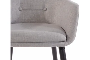 Arda Spisestol 2-pk - Eik/Lysegrå - Møbler - Stoler - Spisestuestoler & kjøkkenstoler