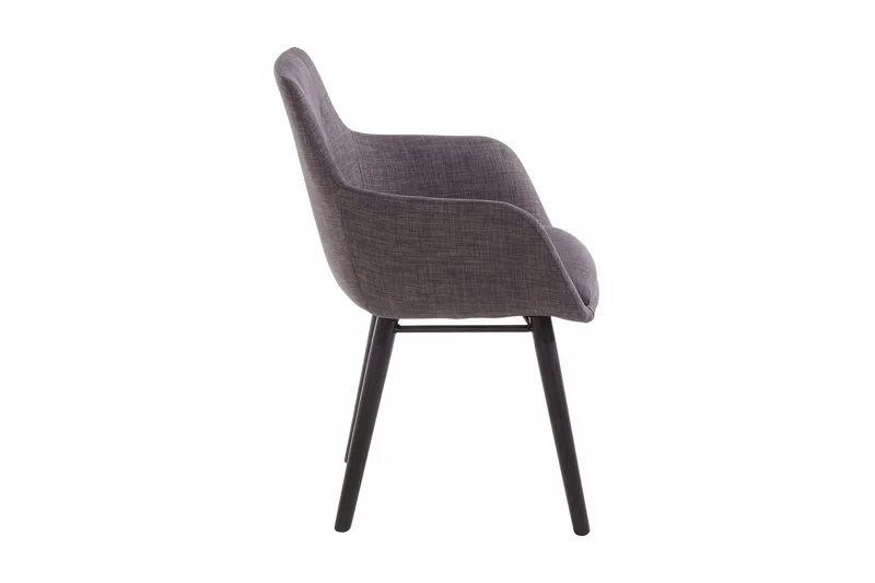 Arda Spisestol 2-pk - Eik/Mørkegrå - Møbler - Stoler - Spisestuestoler & kjøkkenstoler