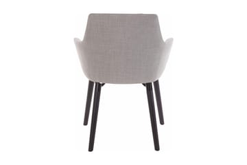 Arda Spisestol 2-pk - Eik/Lysegrå - Møbler - Stoler - Spisestuestoler & kjøkkenstoler