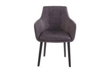 Arda Spisestol 2-pk - Eik/Mørkegrå - Møbler - Stoler - Spisestuestoler & kjøkkenstoler