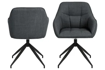 Armstol Weatherly - Grå - Møbler - Stoler - Spisestuestoler & kjøkkenstoler