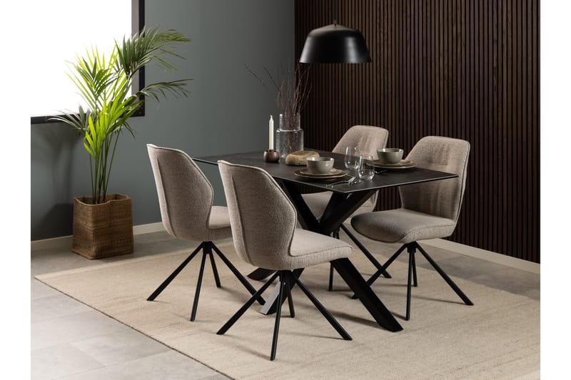 Armstol Wolki - Beige - Møbler - Stoler - Spisestuestoler & kjøkkenstoler