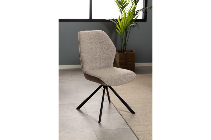Armstol Wolki - Beige - Møbler - Stoler - Spisestuestoler & kjøkkenstoler