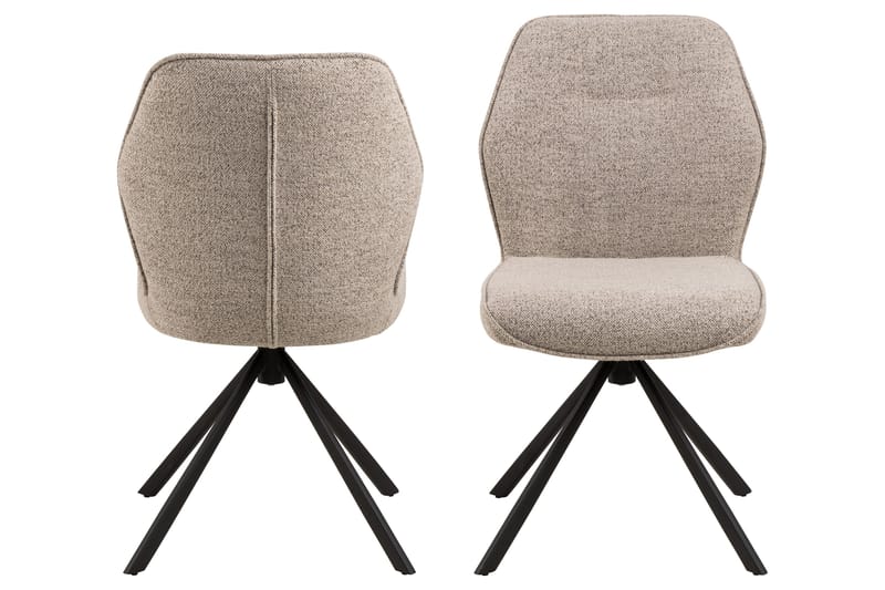 Armstol Wolki - Beige - Møbler - Stoler - Spisestuestoler & kjøkkenstoler