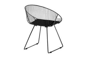 Aurora Stol 2-pk - Svart - Møbler - Stoler - Spisestuestoler & kjøkkenstoler