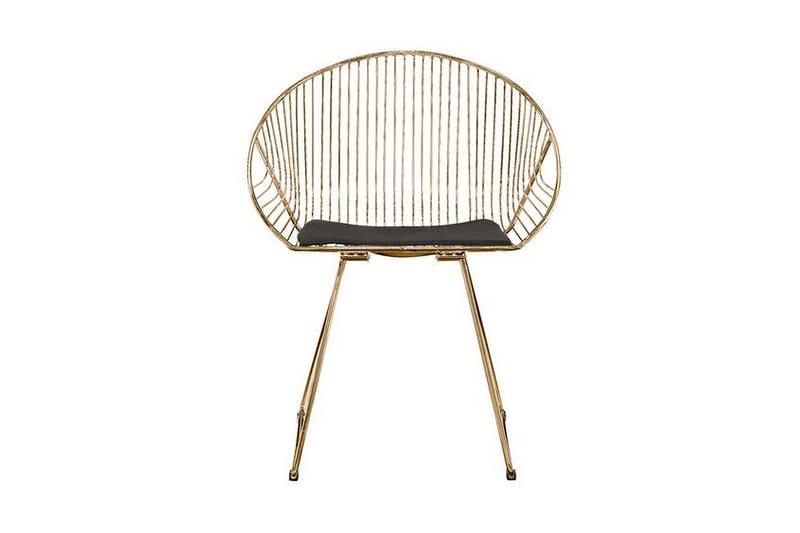 Aurora Stol 2-pk - Gull - Møbler - Stoler - Spisestuestoler & kjøkkenstoler