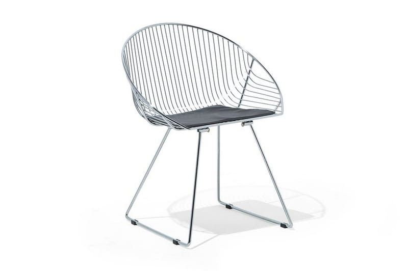 Aurora Stol 2-pk - Sølv - Møbler - Stoler - Spisestuestoler & kjøkkenstoler