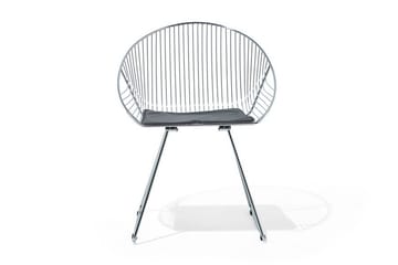 Aurora Stol 2-pk - Sølv - Møbler - Stoler - Spisestuestoler & kjøkkenstoler