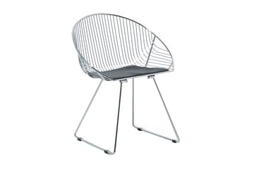 Aurora Stol 2-pk - Sølv - Møbler - Stoler - Spisestuestoler & kjøkkenstoler