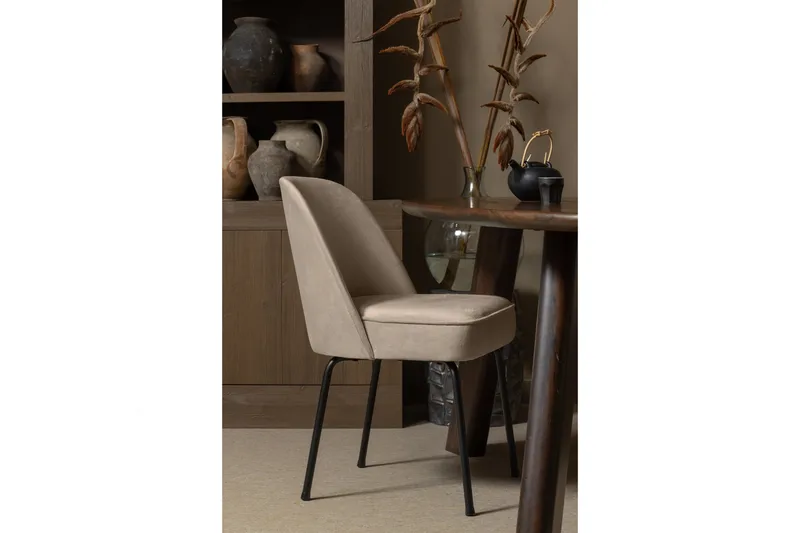Bastien Spisestol - Khaki - Møbler - Stoler - Spisestuestoler & kjøkkenstoler