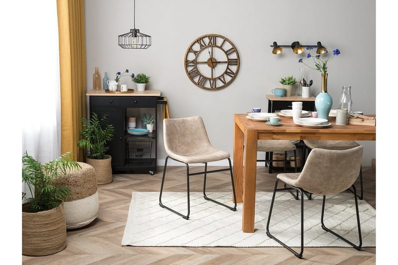 Batavia Stolstol 2-pk - Beige - Møbler - Stoler - Spisestuestoler & kjøkkenstoler