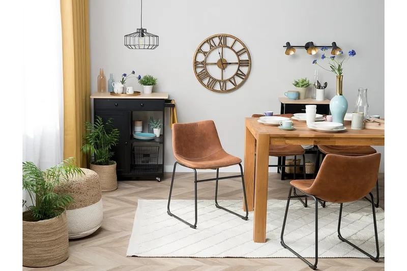 Batavia Stolstol 2-pk - Brun - Møbler - Stoler - Spisestuestoler & kjøkkenstoler