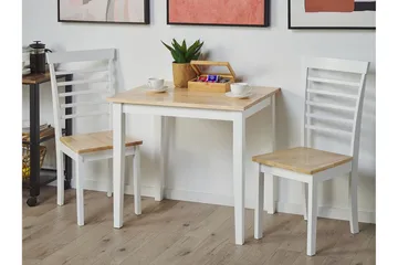 Battersby Spisestol 2-pk - Hvit/Lyst Tre - Møbler - Stoler - Spisestuestoler & kjøkkenstoler