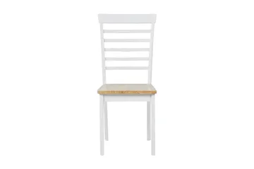 Battersby Spisestol 2-pk - Hvit/Lyst Tre - Møbler - Stoler - Spisestuestoler & kjøkkenstoler