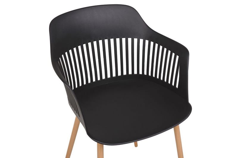 Bereca Spisestol 2-pk - Svart - Møbler - Stoler - Spisestuestoler & kjøkkenstoler