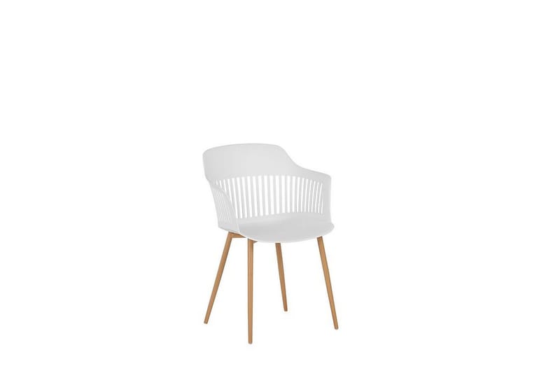 Bereca Spisestol 2-pk - Hvit - Møbler - Stoler - Spisestuestoler & kjøkkenstoler
