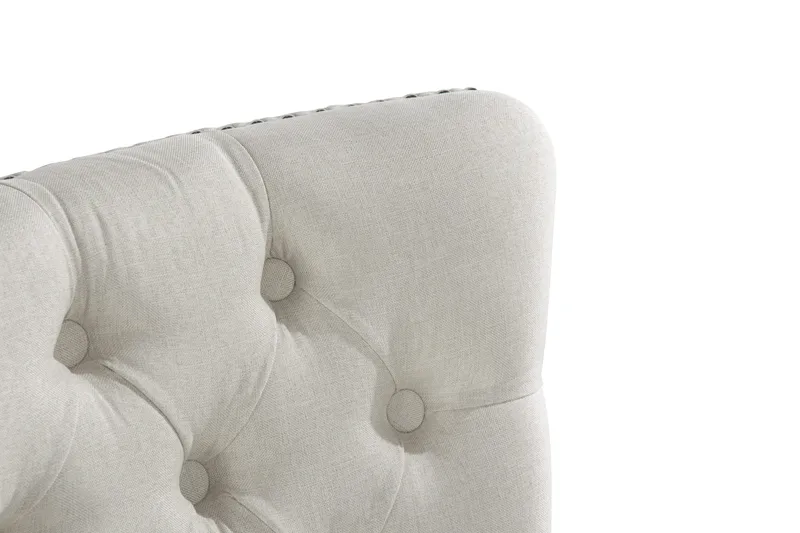 Bergviken Beige Spisestol - Hvit / Tre - Møbler - Stoler - Spisestuestoler & kjøkkenstoler