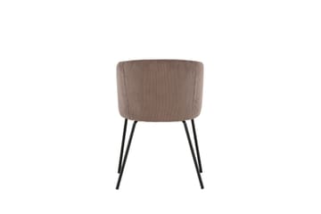 Berit Armstol - Brun - Møbler - Stoler - Spisestuestoler & kjøkkenstoler