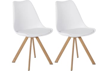 Bernans Spisestol - Hvit - Møbler - Stoler - Spisestuestoler & kjøkkenstoler