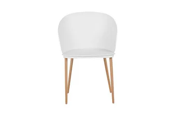 Blaykee Spisestol 2-pk - Hvit - Møbler - Stoler - Spisestuestoler & kjøkkenstoler