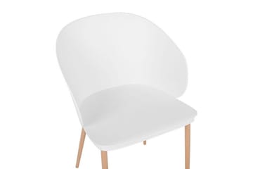 Blaykee Spisestol 2-pk - Hvit - Møbler - Stoler - Spisestuestoler & kjøkkenstoler