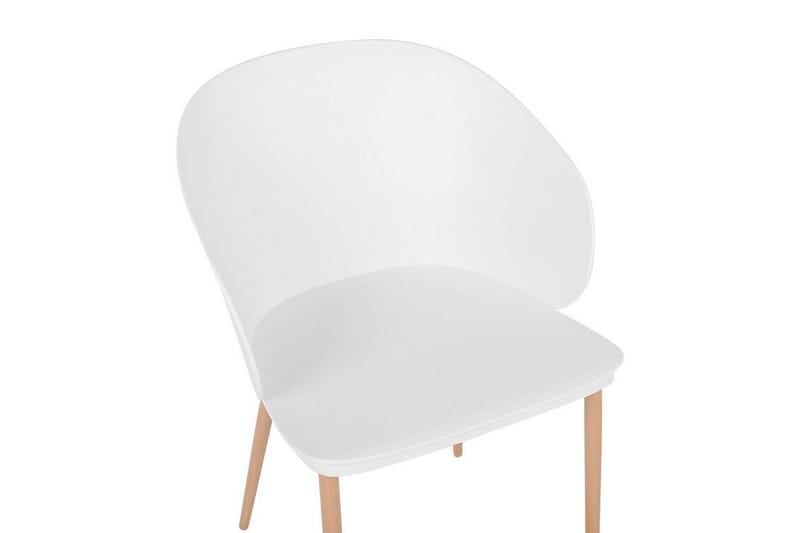 Blaykee Spisestol 2-pk - Hvit - Møbler - Stoler - Spisestuestoler & kjøkkenstoler