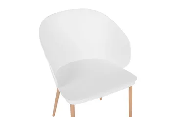 Blaykee Spisestol 2-pk - Hvit - Møbler - Stoler - Spisestuestoler & kjøkkenstoler