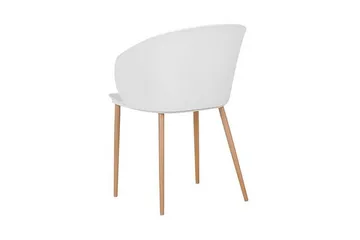 Blaykee Spisestol 2-pk - Hvit - Møbler - Stoler - Spisestuestoler & kjøkkenstoler