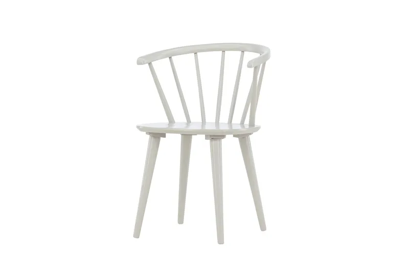 Bobby Armlene Stol, Lys grå