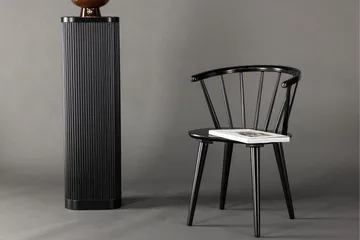 Bobby Armlene Stol - Svart - Møbler - Stoler - Spisestuestoler & kjøkkenstoler