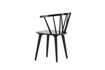 Bobby Armlene Stol - Svart - Møbler - Stoler - Spisestuestoler & kjøkkenstoler