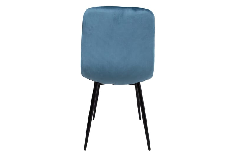 Brie Stol Blå Fløyel - Møbler - Stoler - Spisestuestoler & kjøkkenstoler