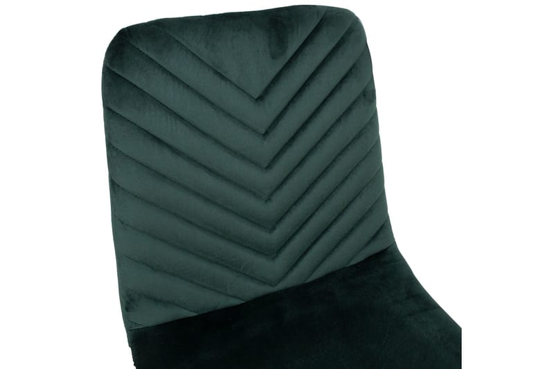 Brie Stol Mørkegrå Fløyel - Møbler - Stoler - Spisestuestoler & kjøkkenstoler