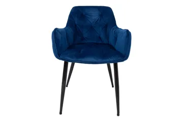 Brita Stol 61x57x83 cm Blå - Møbler - Stoler - Spisestuestoler & kjøkkenstoler