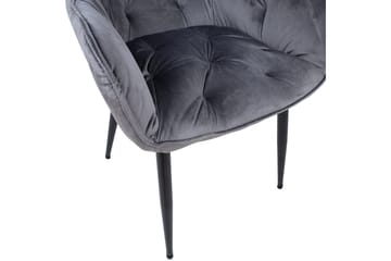 Brita Stol 61x57x83 cm Grå - Møbler - Stoler - Spisestuestoler & kjøkkenstoler