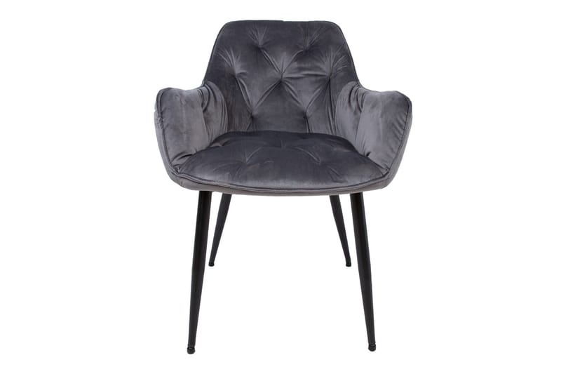 Brita Stol 61x57x83 cm Grå - Møbler - Stoler - Spisestuestoler & kjøkkenstoler