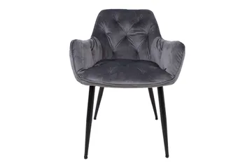 Brita Stol 61x57x83 cm Grå - Møbler - Stoler - Spisestuestoler & kjøkkenstoler