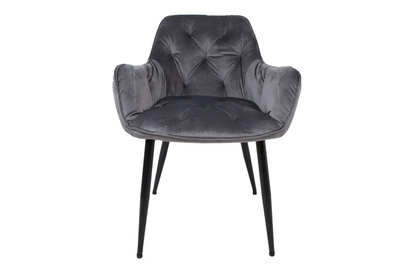 Brita Stol 61x57x83 cm Grå - Møbler - Stoler - Spisestuestoler & kjøkkenstoler