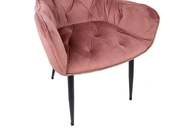 Brita Stol 61x57x83 cm Rosa - Møbler - Stoler - Spisestuestoler & kjøkkenstoler